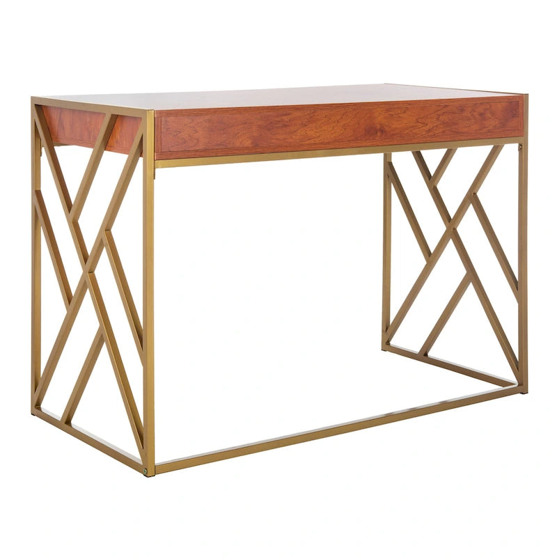 Contemporary Dual-Tone 1-Drawer Desk