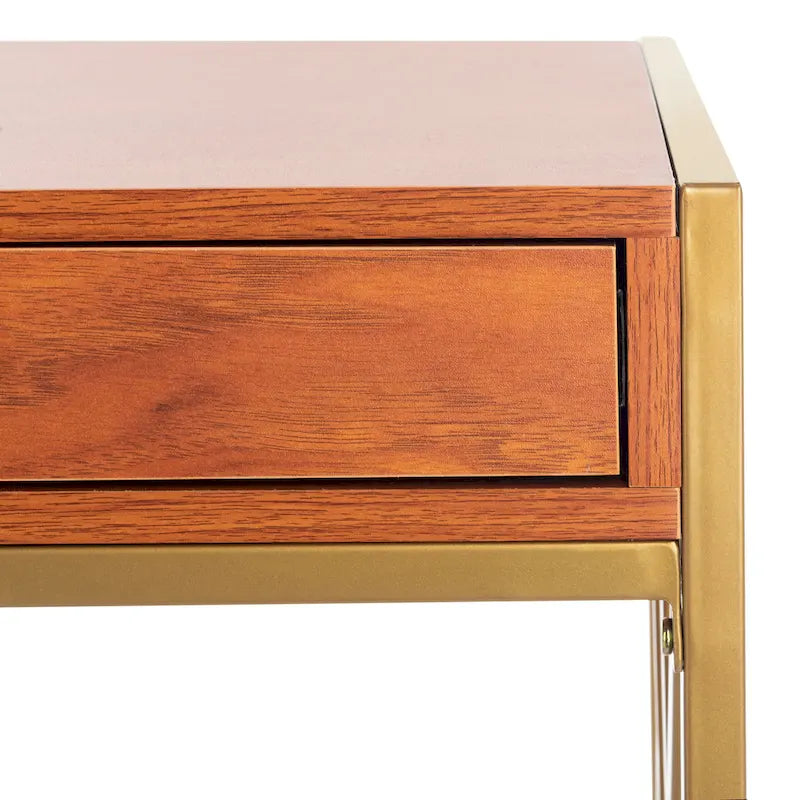 Contemporary Dual-Tone 1-Drawer Desk