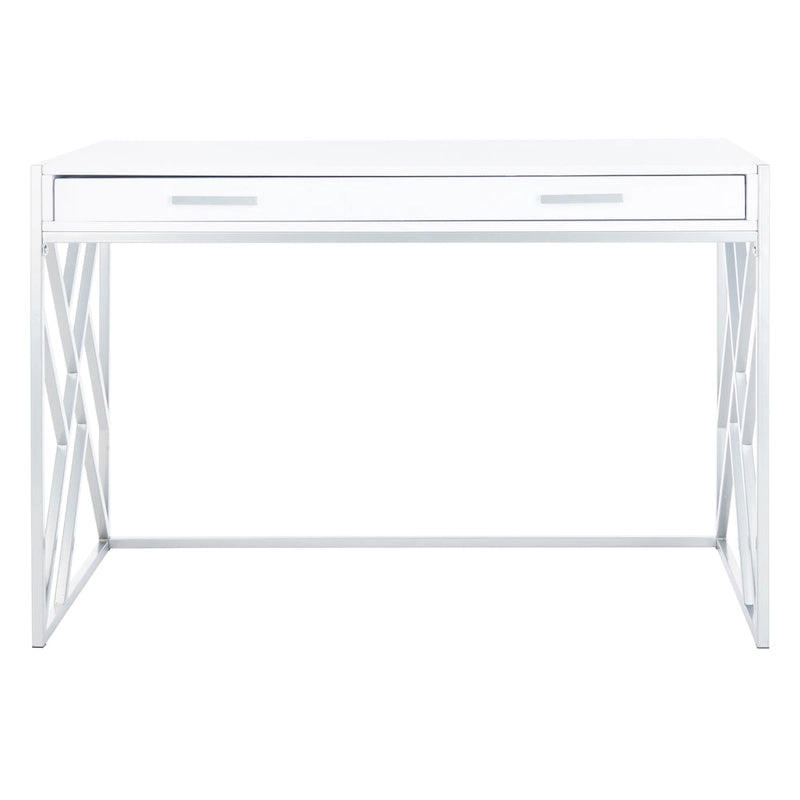 Contemporary Dual-Tone 1-Drawer Desk