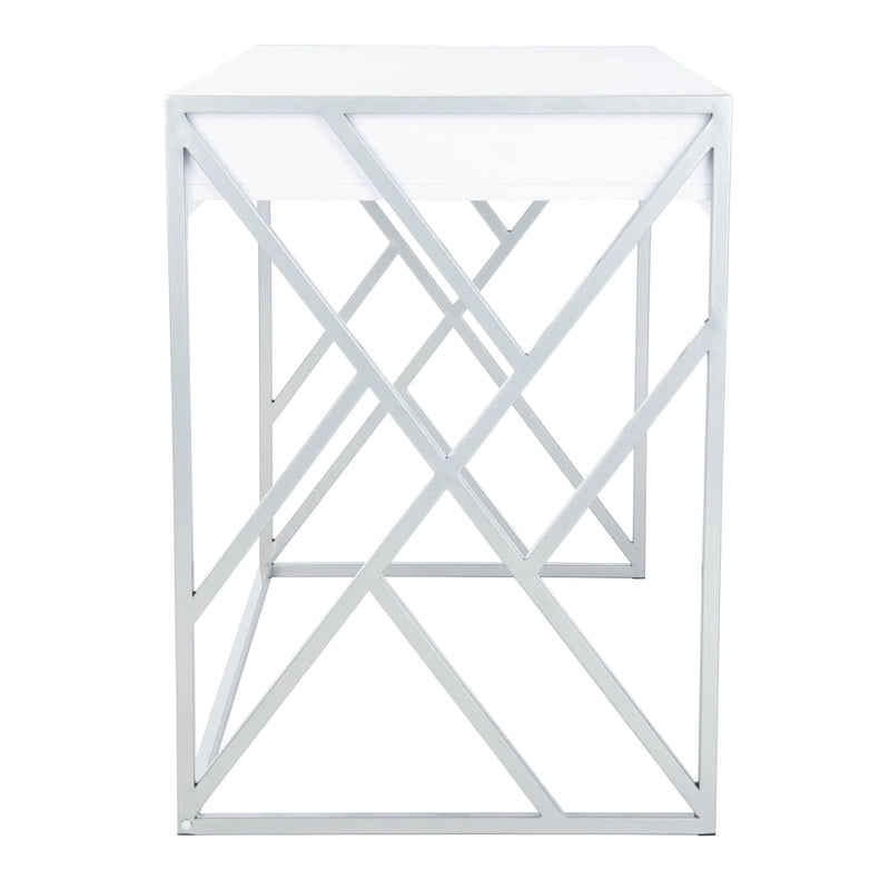Contemporary Dual-Tone 1-Drawer Desk