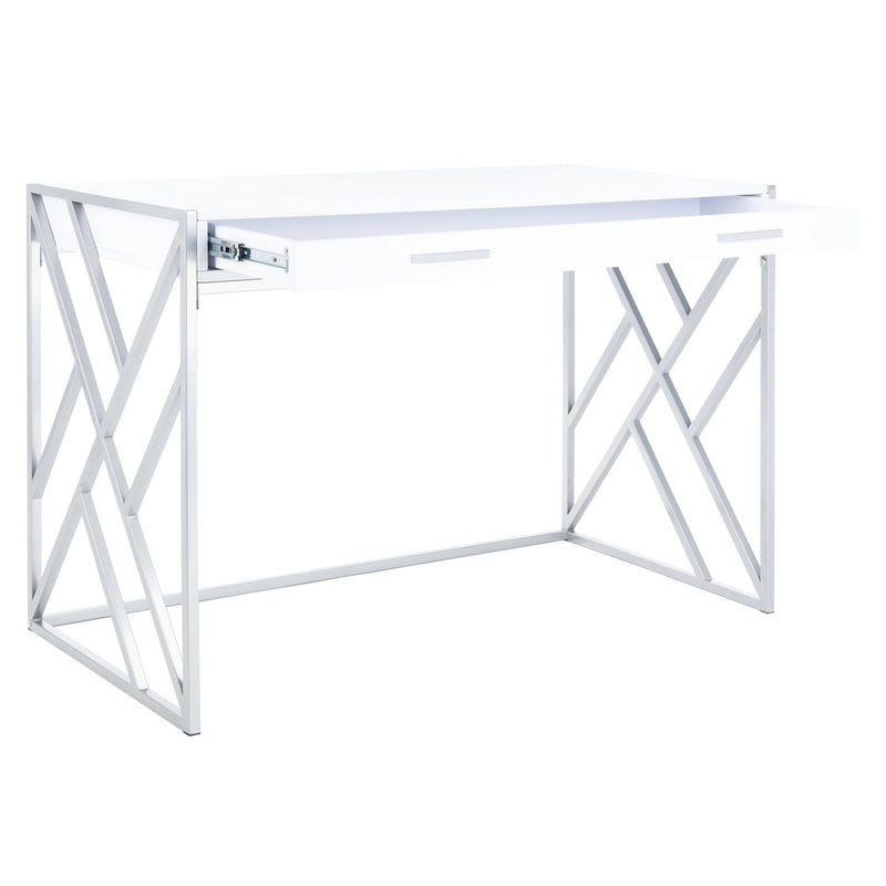 Contemporary Dual-Tone 1-Drawer Desk