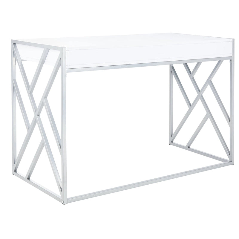 Contemporary Dual-Tone 1-Drawer Desk