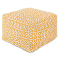 Indoor/Outdoor Ottoman Pouf, 27 x 27 x 17 in