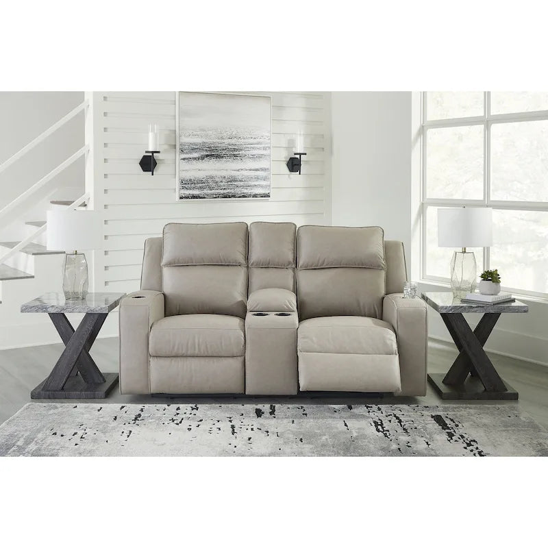 Reclining Loveseat with Console - 77W x 42D x 43H
