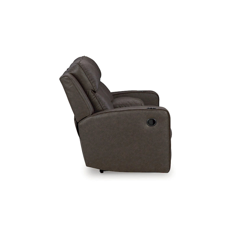 Reclining Loveseat with Console - 77W x 42D x 43H