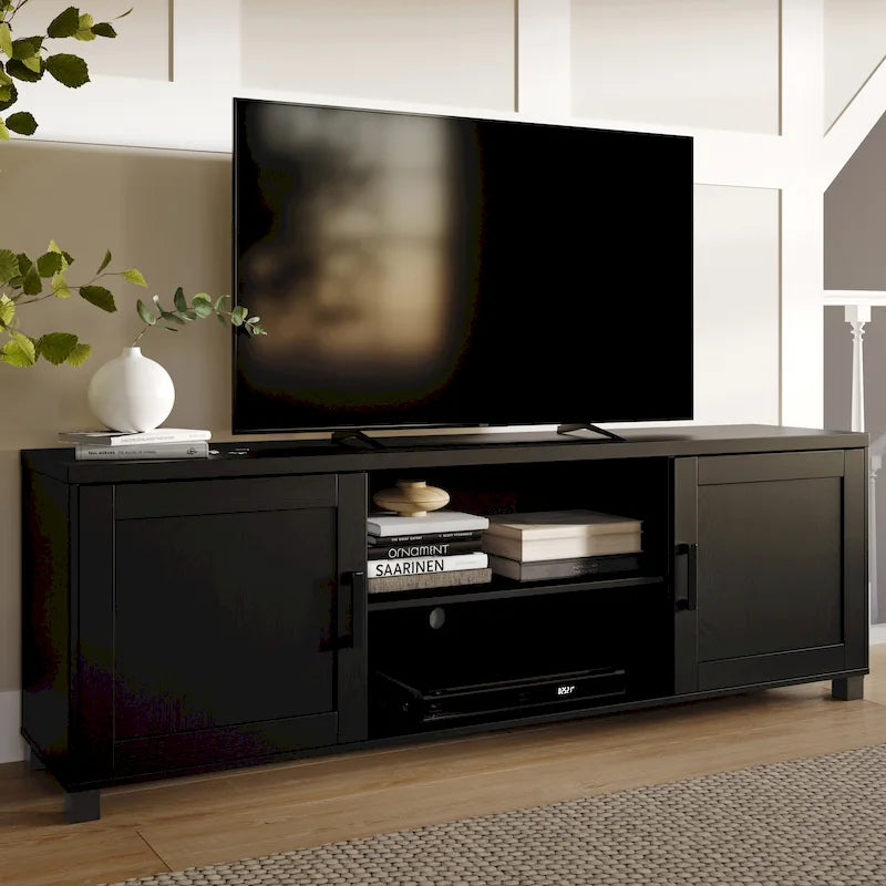 TV Stand with Doors for TVs up to 85 Inches