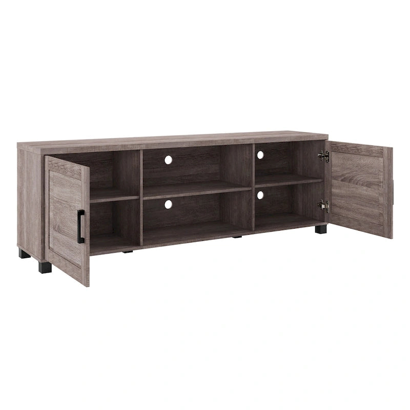TV Stand with Doors for TVs up to 85 Inches