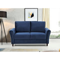 Curved Arm Loveseat