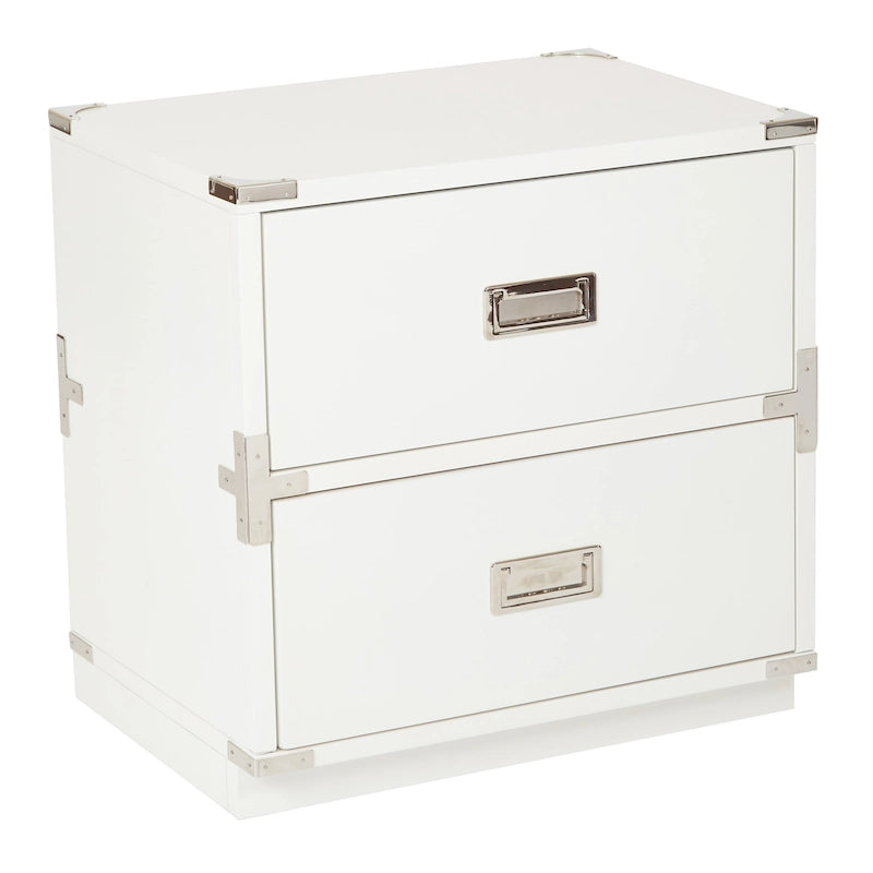2 Drawer Accent Storage Cabinet