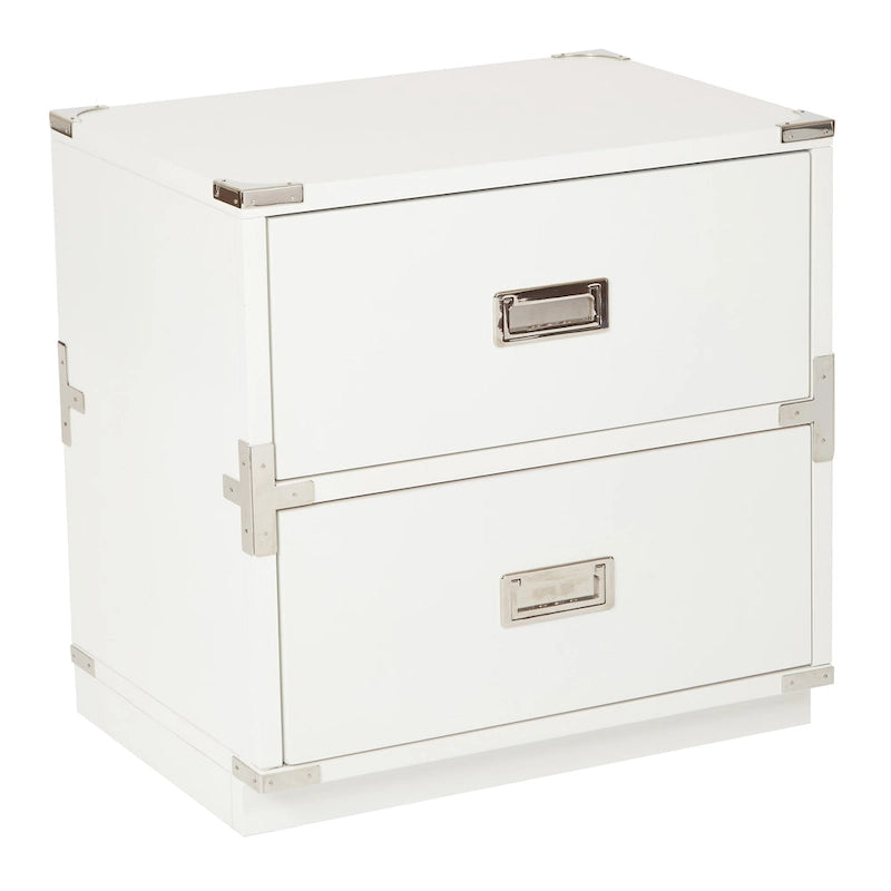 2 Drawer Accent Storage Cabinet