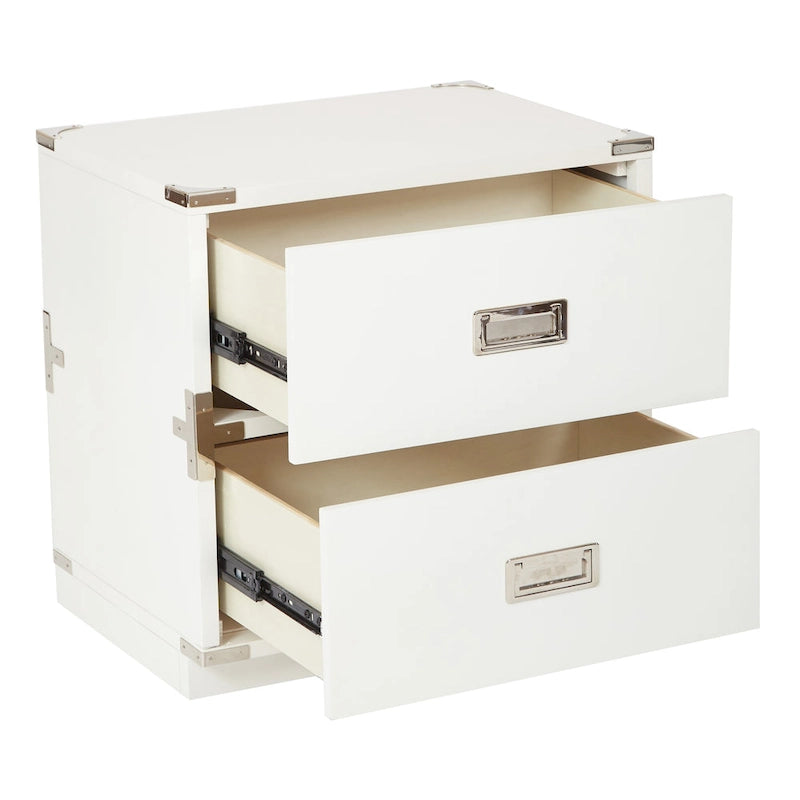 2 Drawer Accent Storage Cabinet