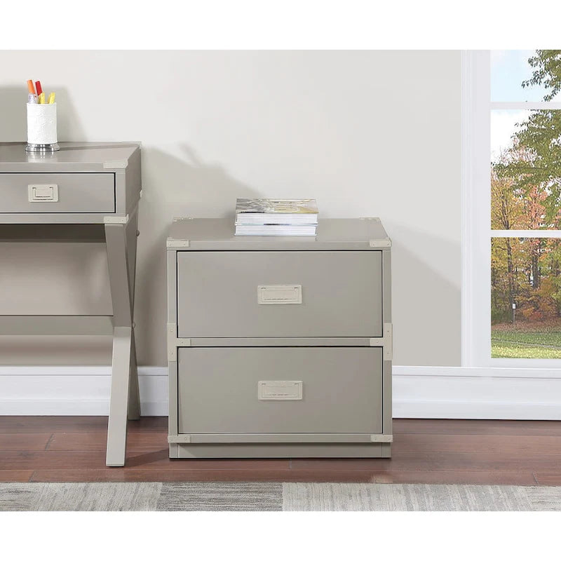 2 Drawer Accent Storage Cabinet