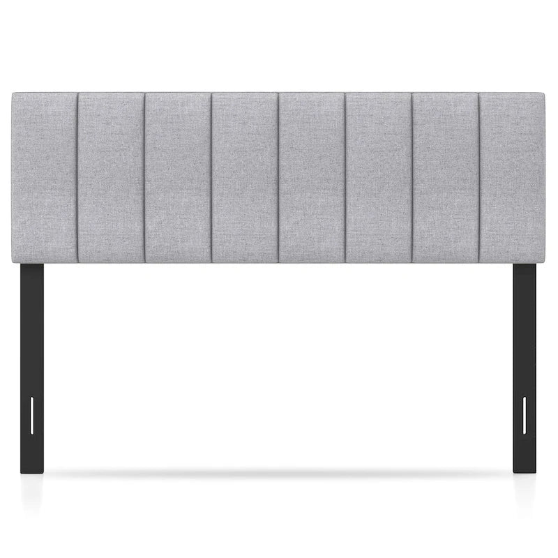 Adjustable Linen Upholstered Headboard for Full and Queen Beds