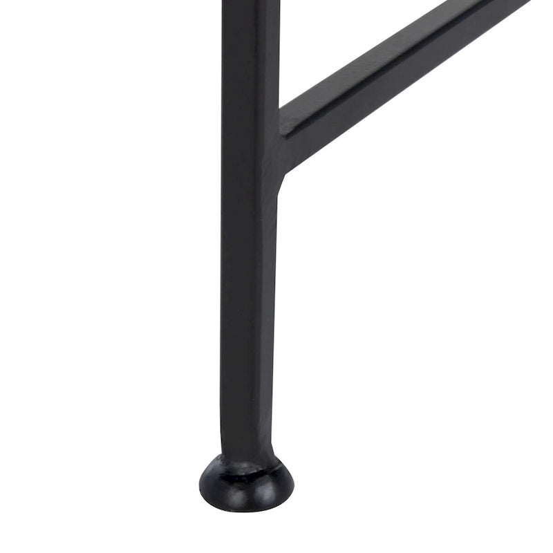 Natural Stone Top Accent Table - 15Wx15Dx20H
